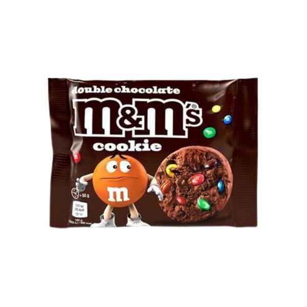 Cookies M&M's Double Chocolat 50 gr x 20 pc