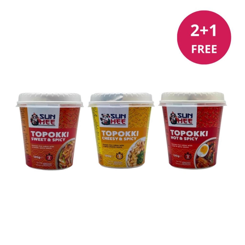 Colis Topokki 2+1 GRATIS