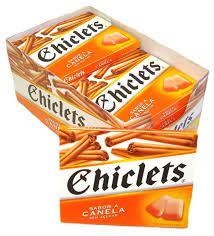 Chiclets Cinnamon zonder suker 16.8 gr x 14 st