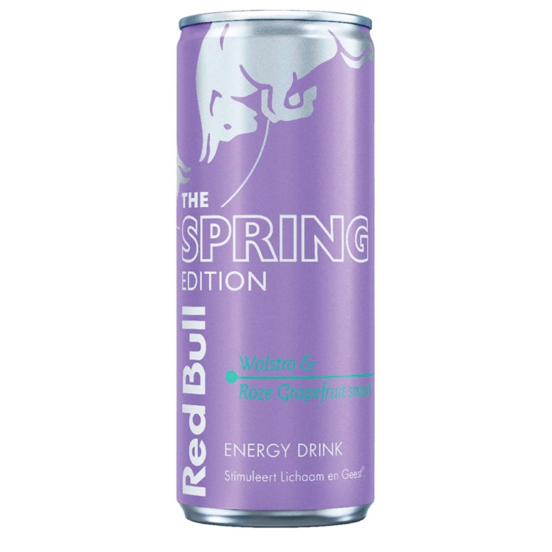 Red Bull Spring Edition - Grapefruit Suikervrij 250 ml x 24 st