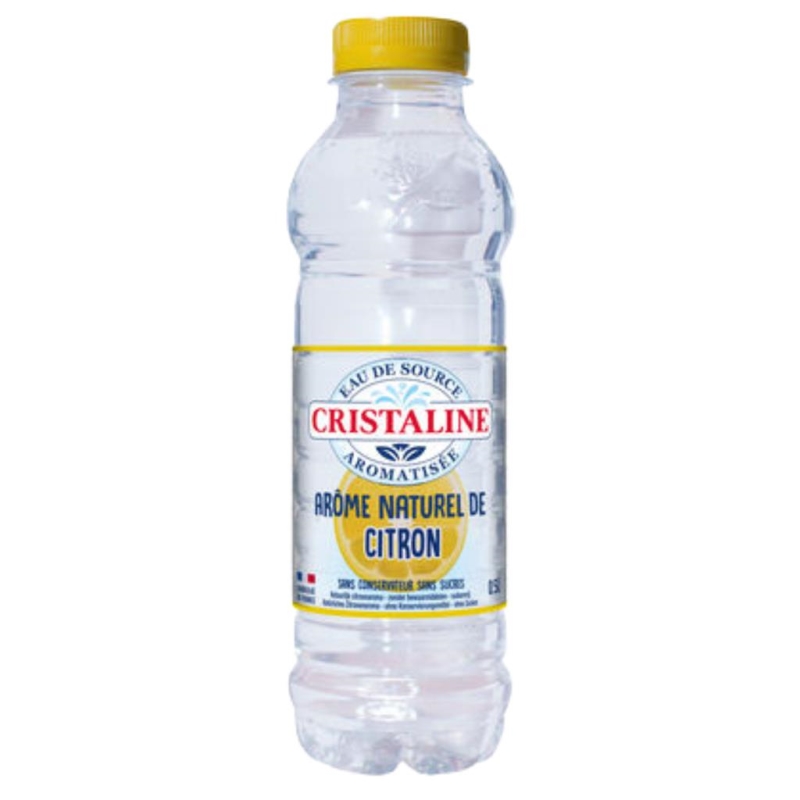 Cristaline Gearomatiseerd Citroen 500 ml x 24 st
