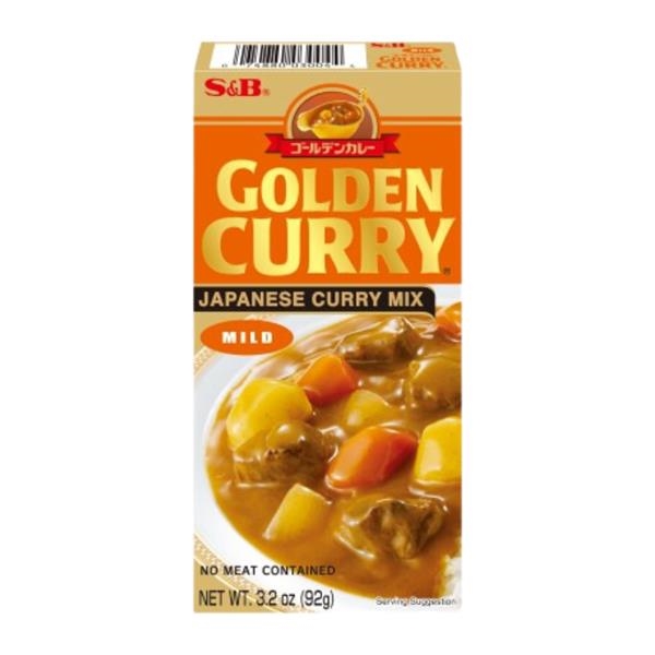 S&B Golden Curry Mild 92 gr x 24 pc