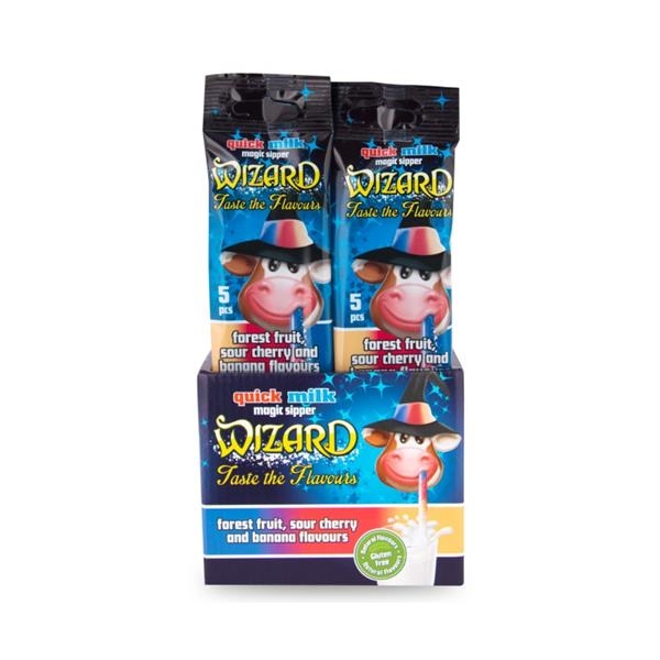 Quick Milk Paille Wizard 30 gr x 20 pc