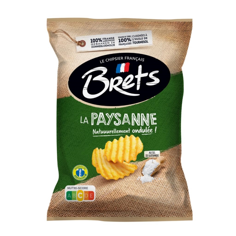 Brets Paysanne Sel de Guérande 125 gr x 10 pc
