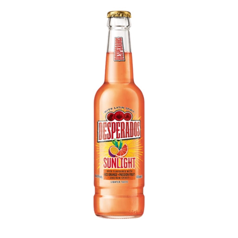 Desperados Sunlight Red Orange Passion Fruit (4.5%) 400 ml x 24 st