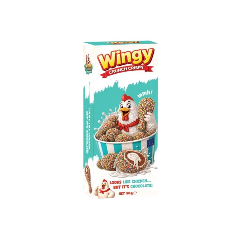 Wingy Chocolate Sprinkles 50 gr x 12 st
