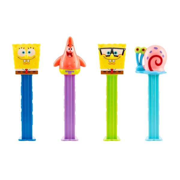 Pez Bob l'éponge 17 gr x 12 pc