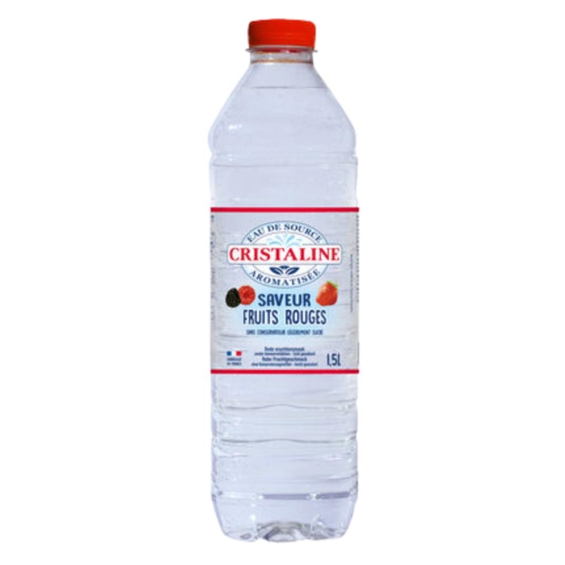 Cristaline Gearomatiseerd Rode Vruchten1,5 l x 6 st