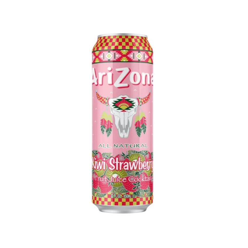 Arizona Kiwi Aardbei 650 ml x 24 st