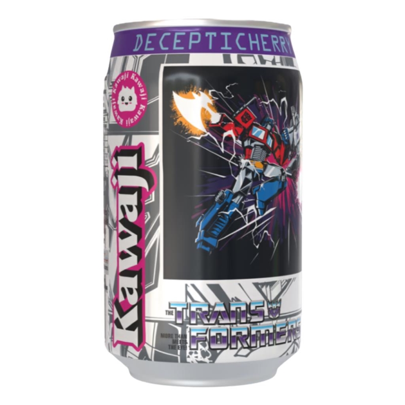 Kawaji Transformers: Optimus Primeberry - Cherry Vanilla 330 ml x 12 st