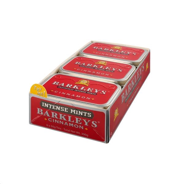 Barkleys cinnamon 50 gr x 6 st