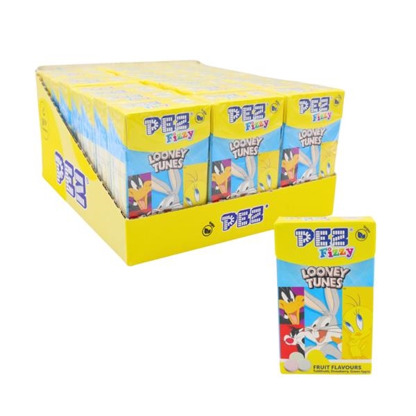 Pez Fizzy Loney Tunes 30 gr x 24 pc