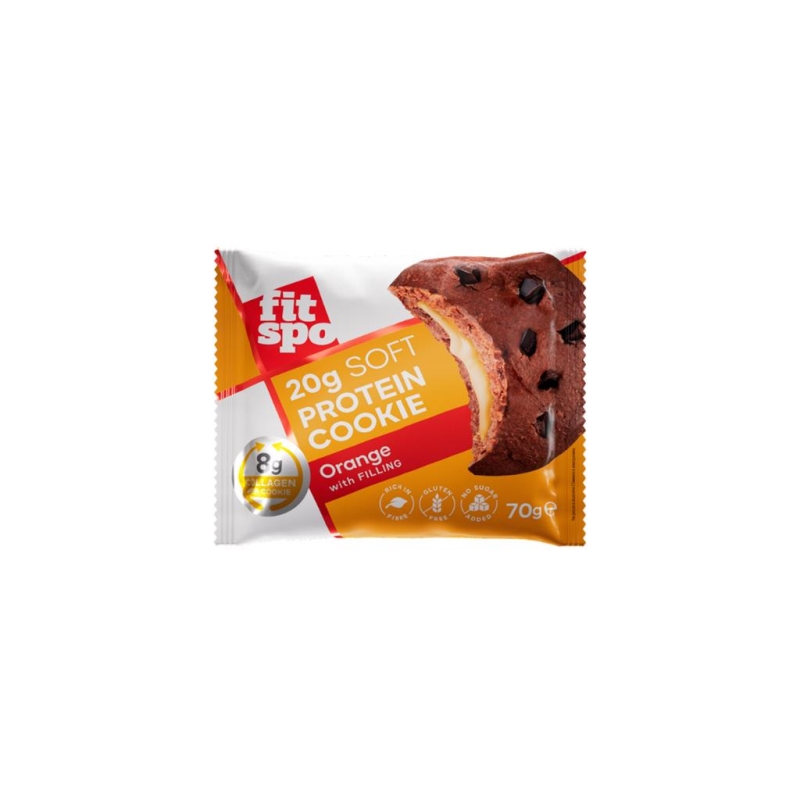 FitSpo Cookie Protein Orange 70 gr x 10 pc