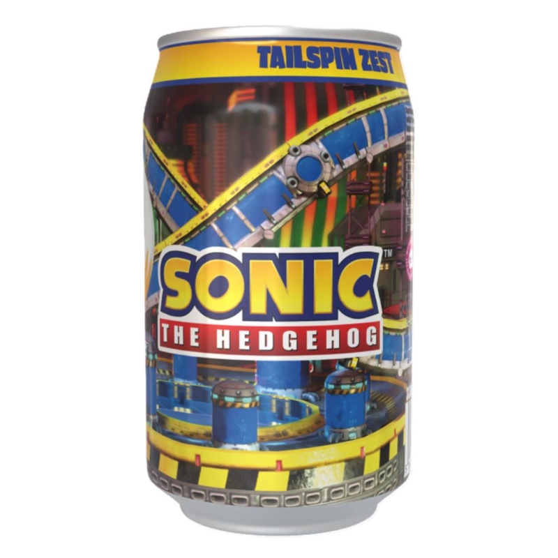 Kawaji Sonic the Hedgehog: Tailspin Zest - Orange 330 ml x 12 st