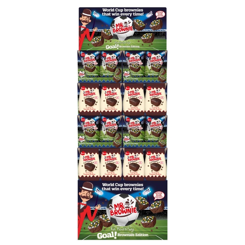Colis Display Mr Brownie World Cup mix