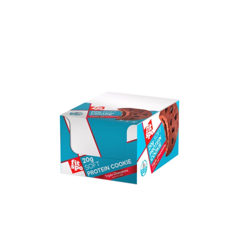 FitSpo Cookie Protein Triple Chocolate 70 gr x 10 pc