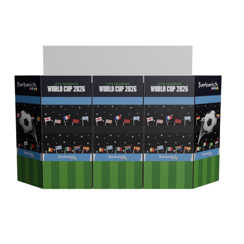 Stade de Foot  + sticker (compo libre ; min 3000€ commande)