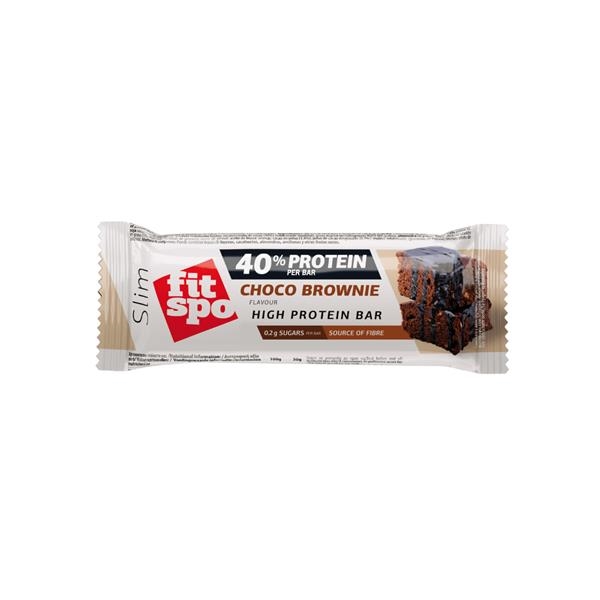 FitSpo Slim Choco Brownie protein bar 50 gr x 12 st