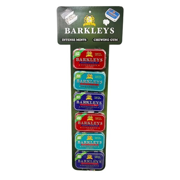 Barkleys Chewing Gum magnetische clipstrip pakket