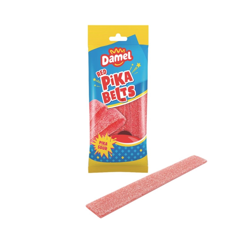 Damel Red Pika Belts 90 gr x 13 pc