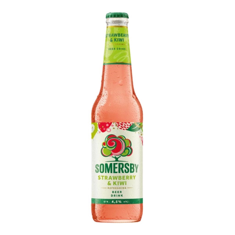 Somersby Strawberry Kiwi (4.5%) 400 ml x 24 st