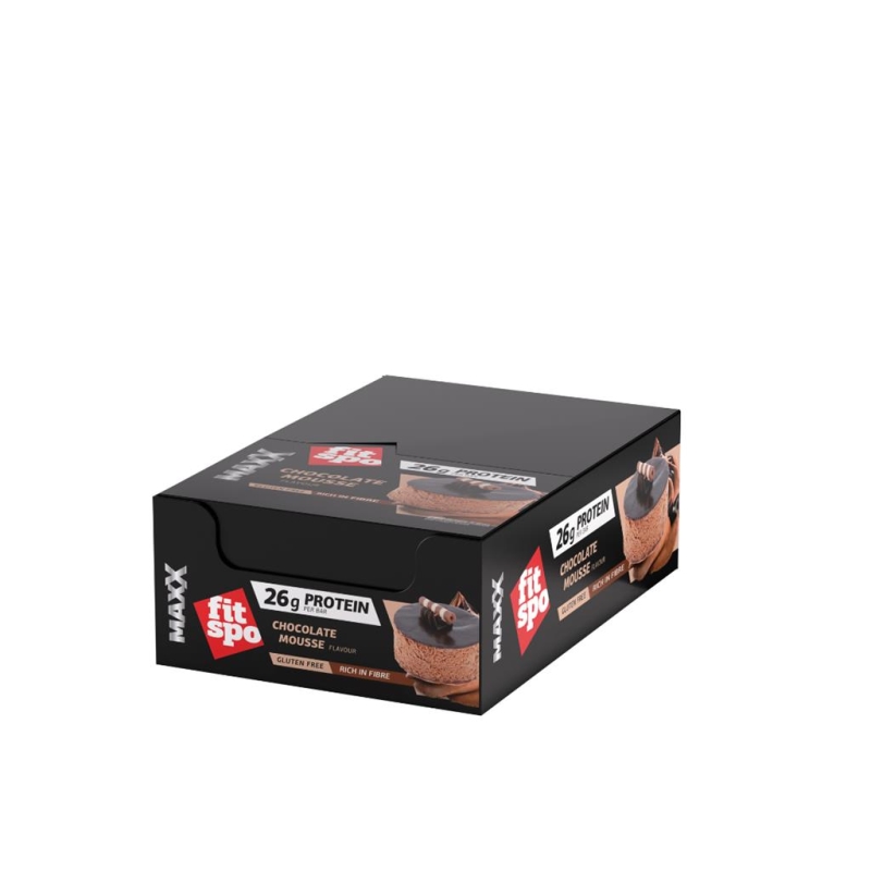FitSpo MAXX Protein bar Choco Mousse 75 gr x 12 pc