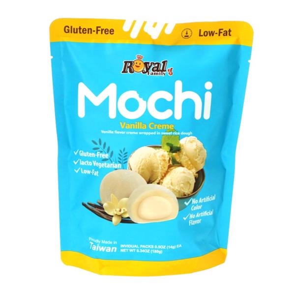 Royal Family Mochi Vanillecrème 180 gr x 12 pc