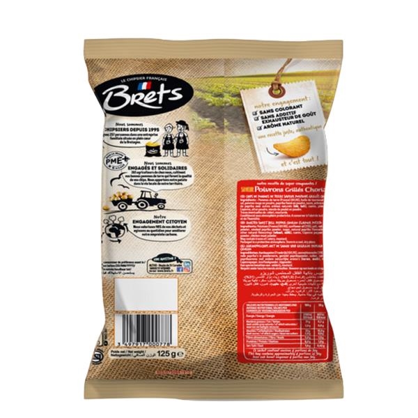 Brets Gegrilde chorizo pepersmaak 125 gr x 10 st