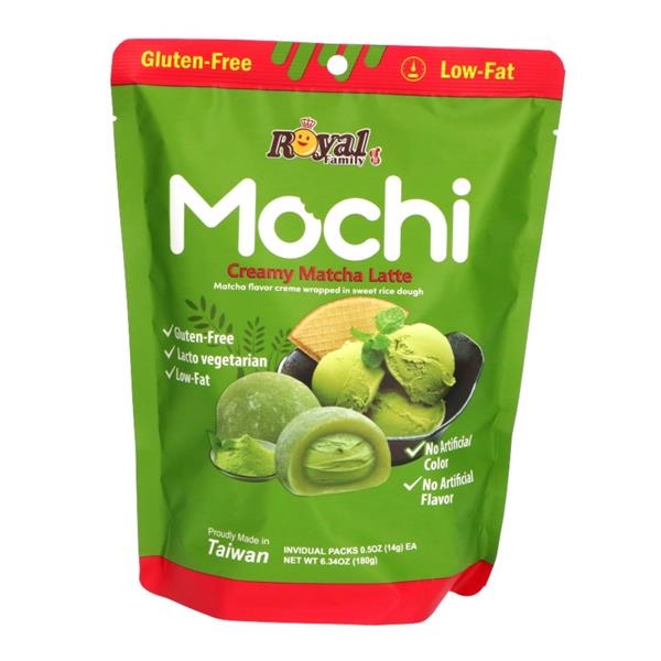 Royal Family Mochi Matcha Groene Thee & Crème 180 gr x 12 st
