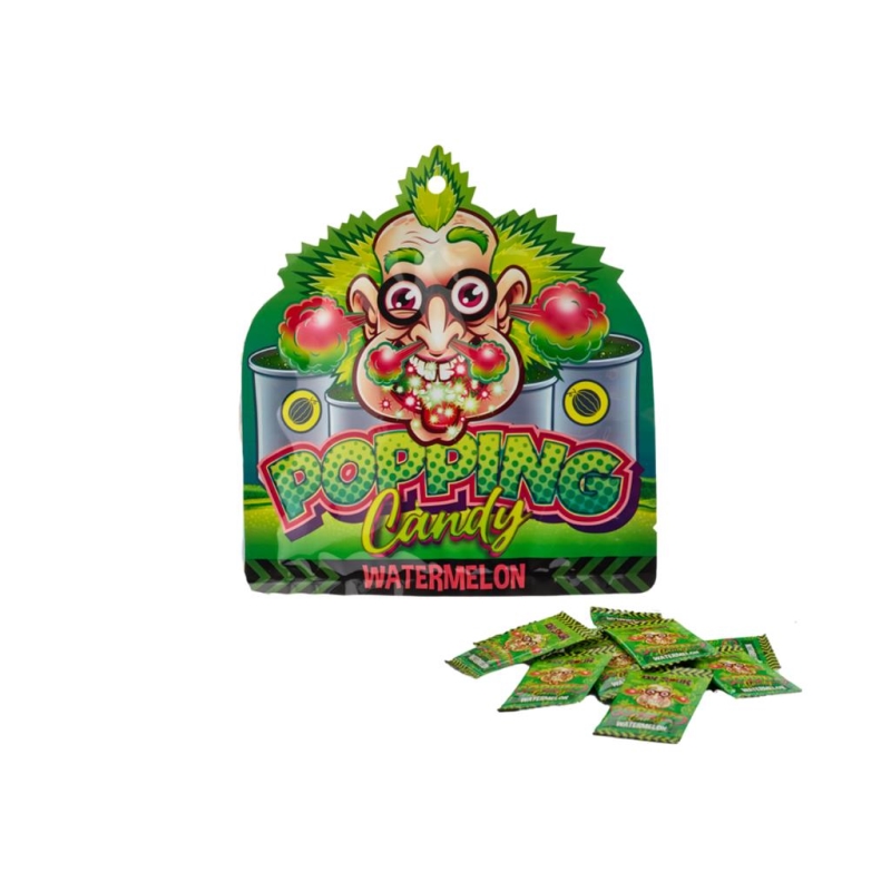 Dr. Sour Popping Candy Watermelon 15 gr x 20 st