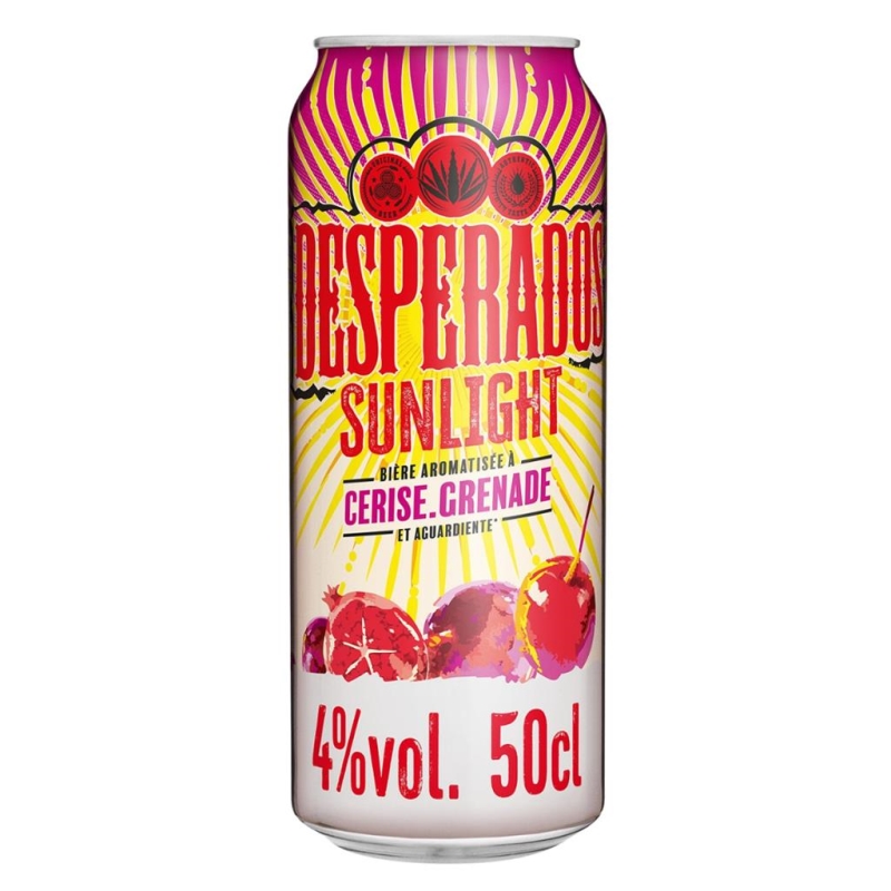 Desperados Sunlight Kers Granaatappel (4%) 500 ml x 12 pc