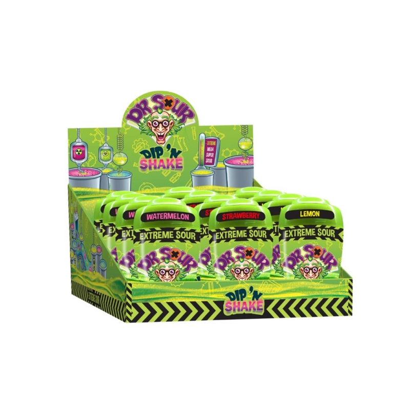 Dr. Sour Dip 'N Shake 21 gr x 12 st