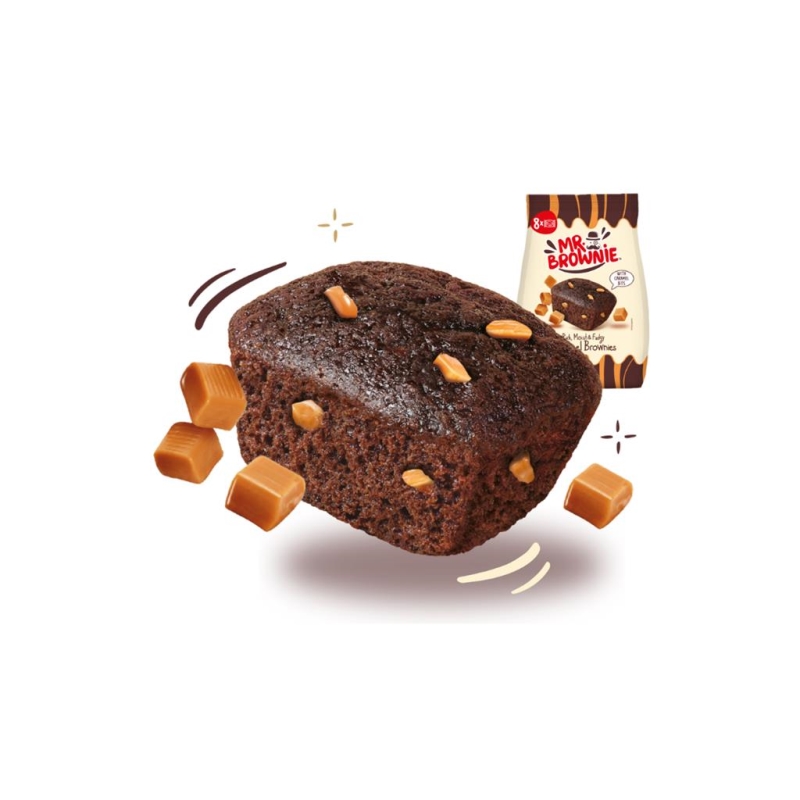 Mr Brownie Caramel 200 gr x 12 pc