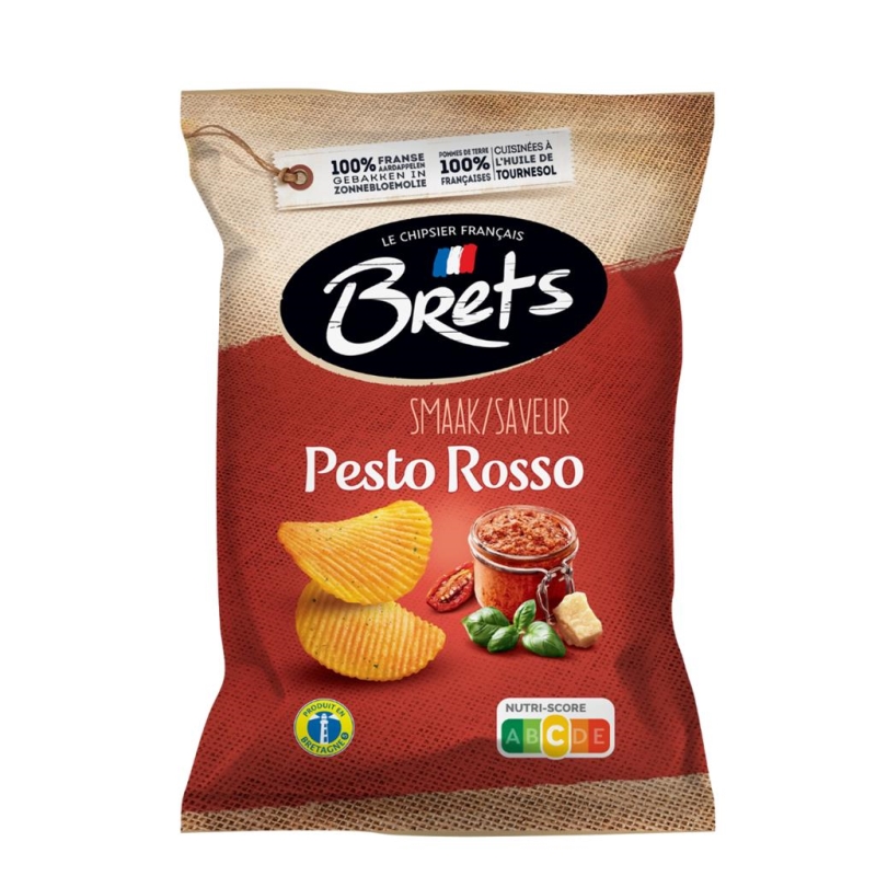Brets Pesto Rosso 125 gr x 10 st
