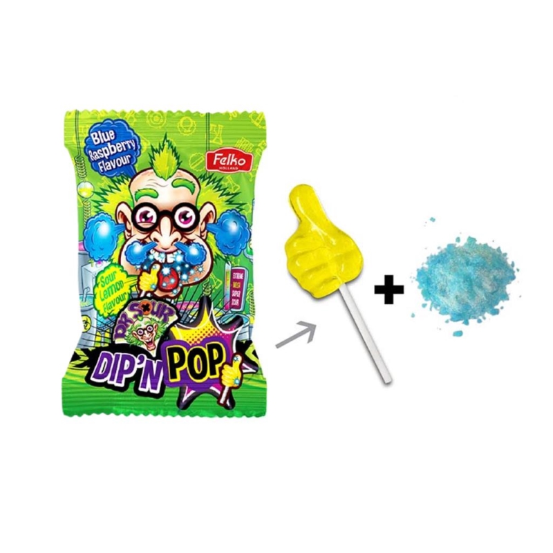 Dr. Sour Dip 'N Pop 20 gr x 24 pc