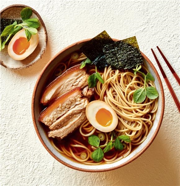 Hakubaku Nouilles Ramen Bio 270 gr x 8 pc - Certifié BE-BIO-03