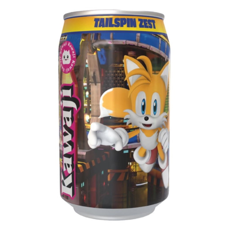 Kawaji Sonic the Hedgehog: Tailspin Zest - Orange 330 ml x 12 st