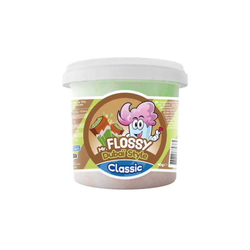 Mr Flossy Cotton Candy Classic Dubaï Style 40 gr x 12 st