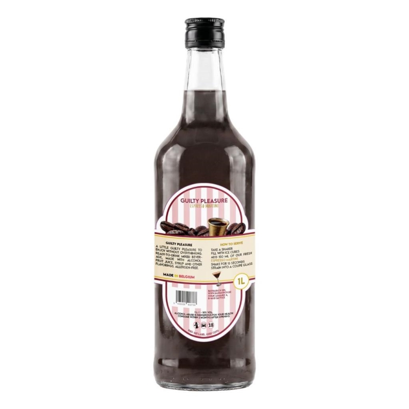Guilty Pleasure Espresso Martini 10% alc. 1 L x 6 pc