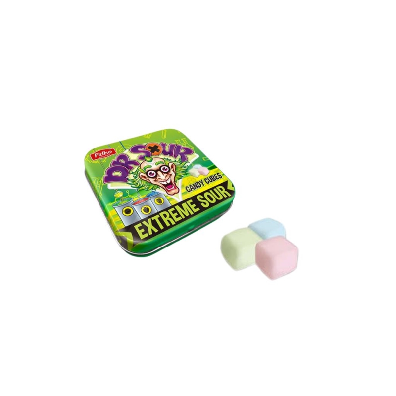 Dr. Sour Candy Cubes Sour 18 gr x 16 st