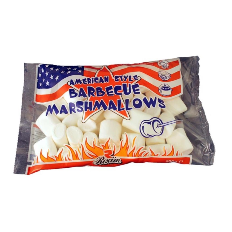 Marshmallows BBQ 300 gr x 24 pc