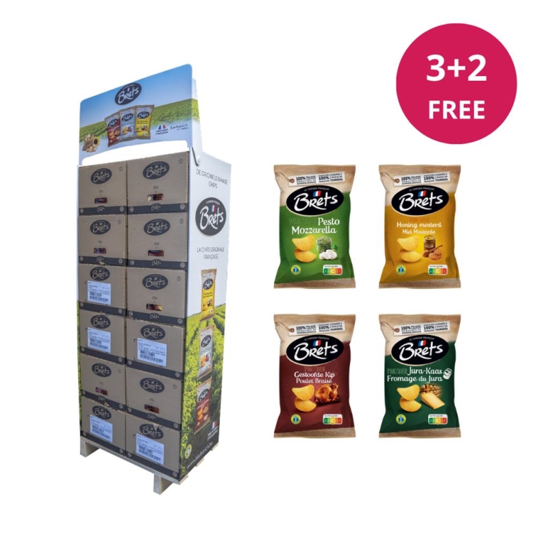 Colis Display Brets 40 gr 12 + 2 GRATIS