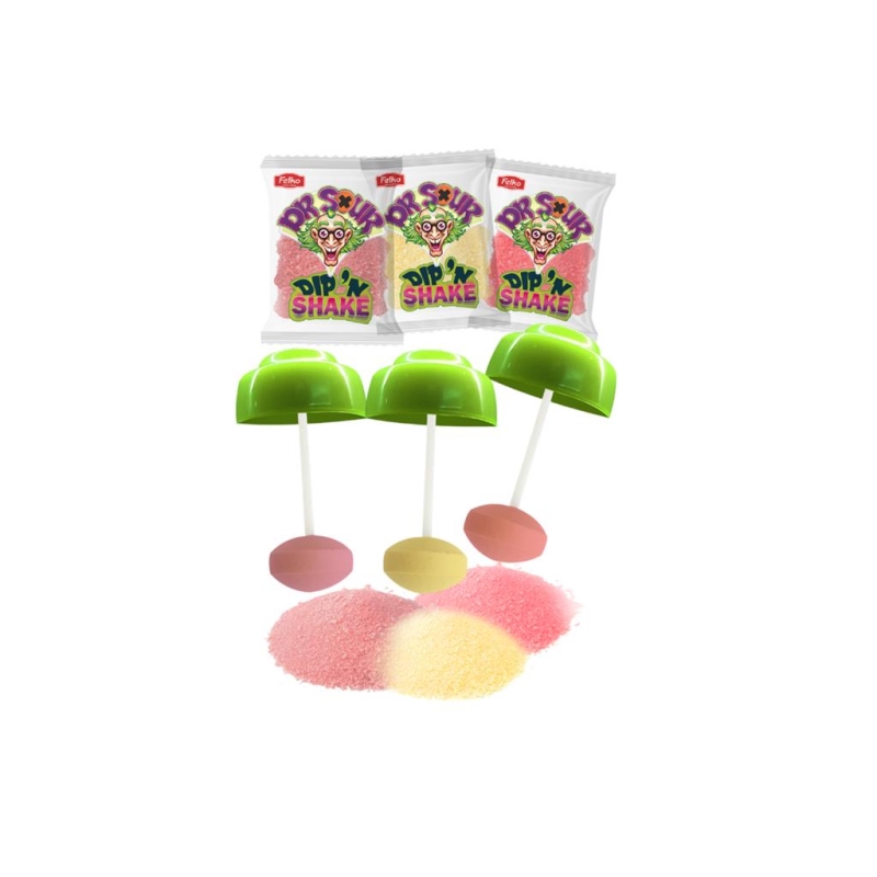 Dr. Sour Dip 'N Shake 21 gr x 12 st