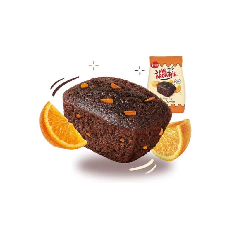 Mr Brownie Orange 200 gr x 12 pc