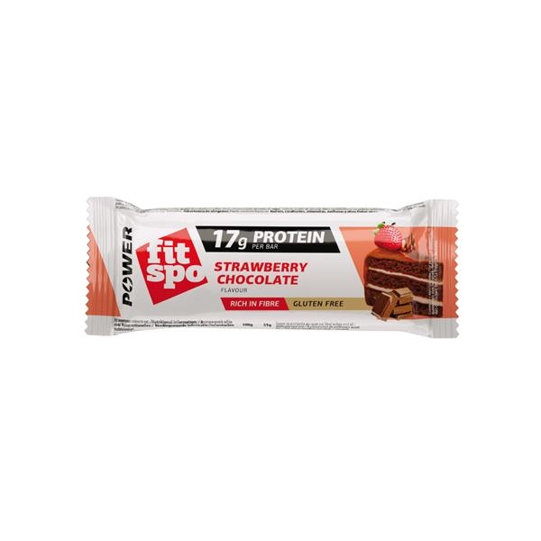 FitSpo Power Strawberry Chocolate protein bar 55 gr x 12 st