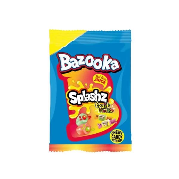 Bazooka Splashz Fruity 120 gr x 12 pc