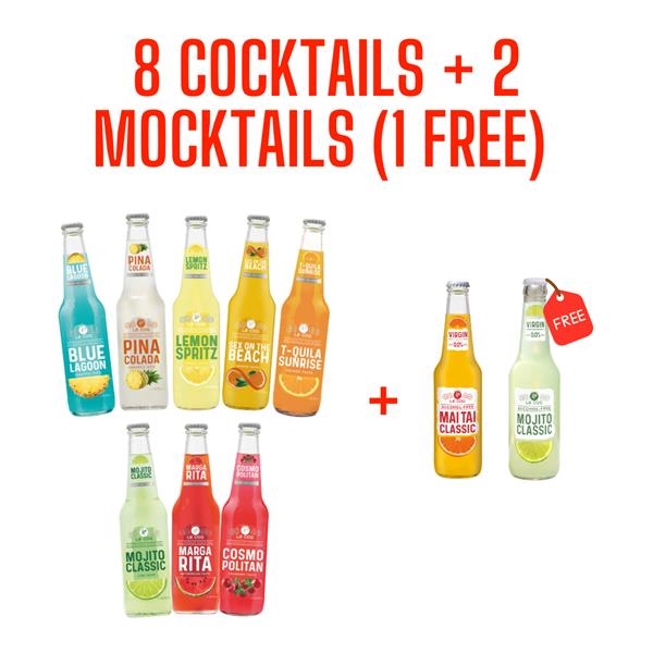 9+1 - FREEColis display Le Coq x 240 pc