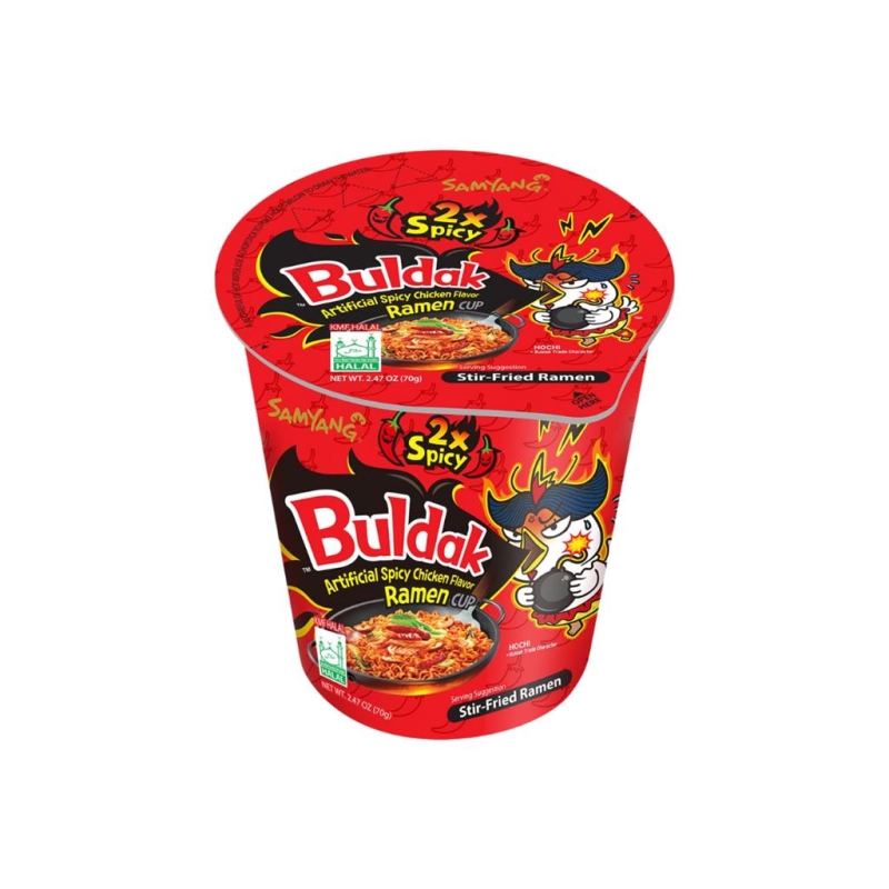 Samyang Cup 2x Spicy Hot Chicken 70 gr x 6 st