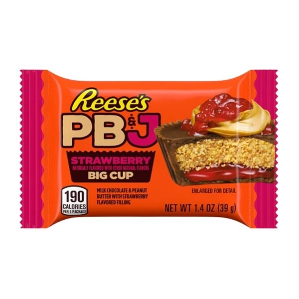 Reese's Big Cup PB&J Strawberry 39 gr x 16 pc