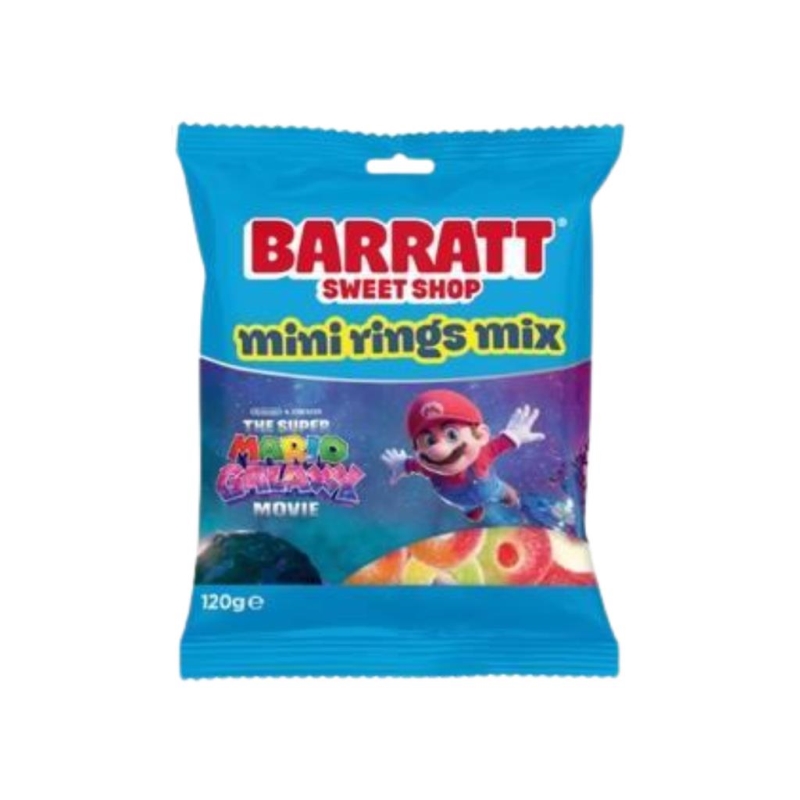 Barratt Super Mario Mini Rings 120 gr x 12 st